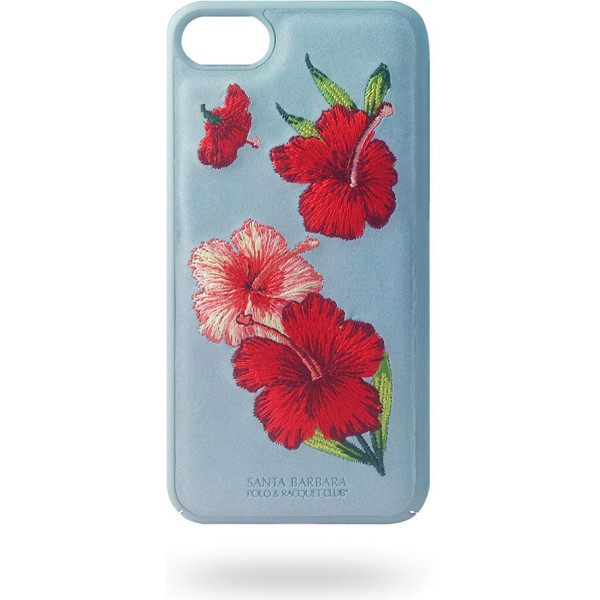 

Кожаный Polo Hawaii голубой для iPhone 8/7/6/6S