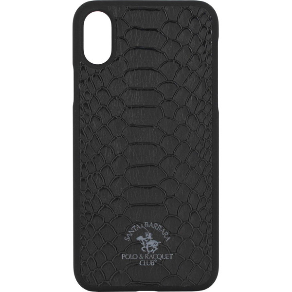 

Кожаный Polo Knight чёрный для iPhone X/XS