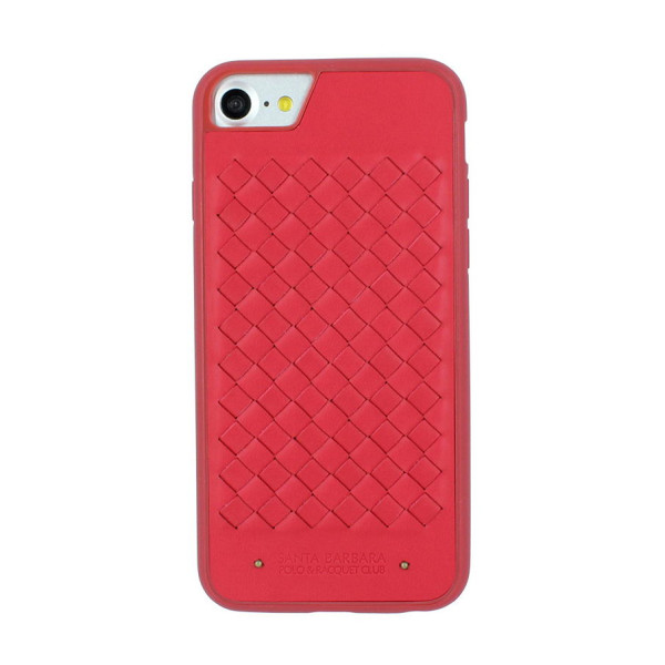 

Кожаный Polo Ravel красный для iPhone 8/7