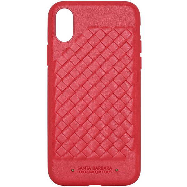 

Кожаный Polo Ravel красный для iPhone X/XS