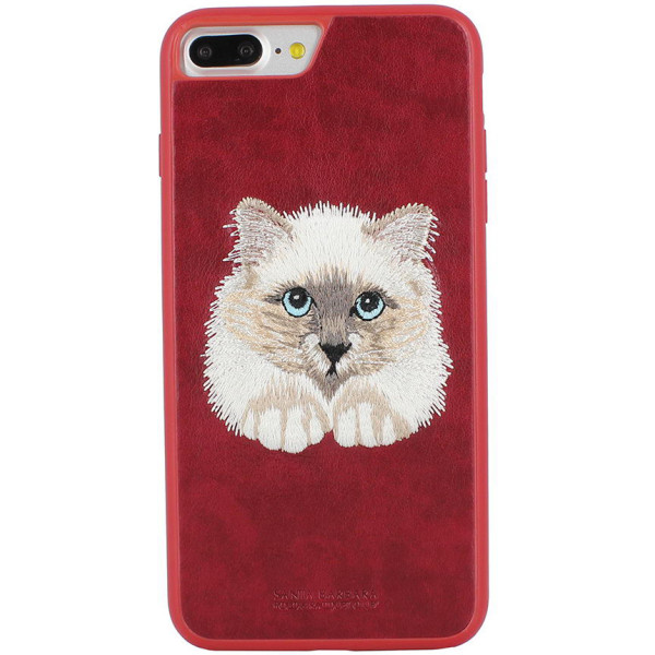 

Кожаный Polo Savanna Persian Paw красный для iPhone 8/7/6/6S