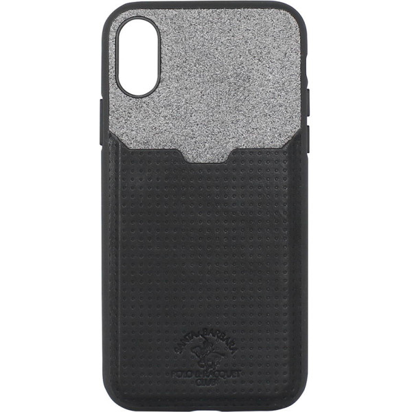 

Кожаный с отделом для карточек Polo Tasche черный для iPhone X/XS