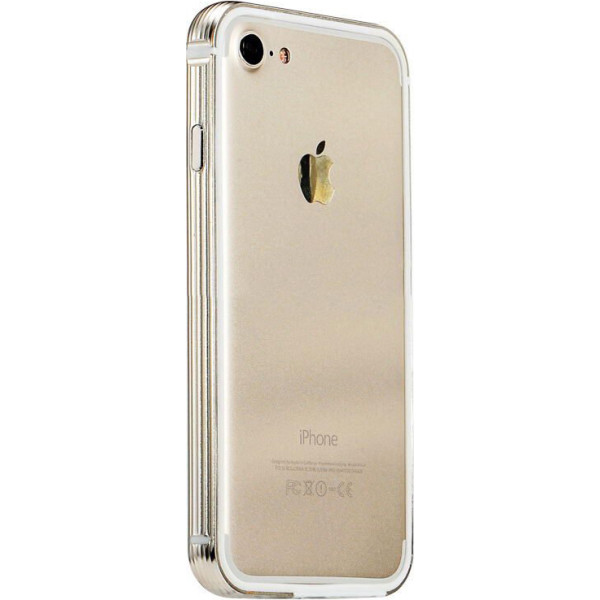 

Металлический бампер Coteetci золотой для iPhone 7/8