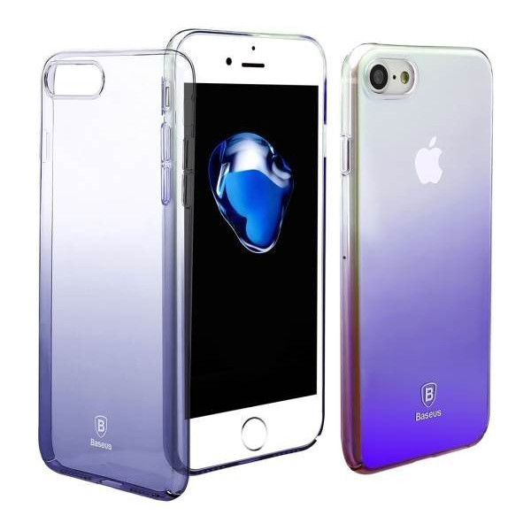 

Полупрозрачный Baseus Glaze чёрный для iPhone 8/7