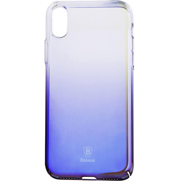 

Полупрозрачный Baseus Glaze черный для iPhone X/XS