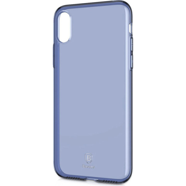 

Полупрозрачный Baseus Simple синий для iPhone X/XS