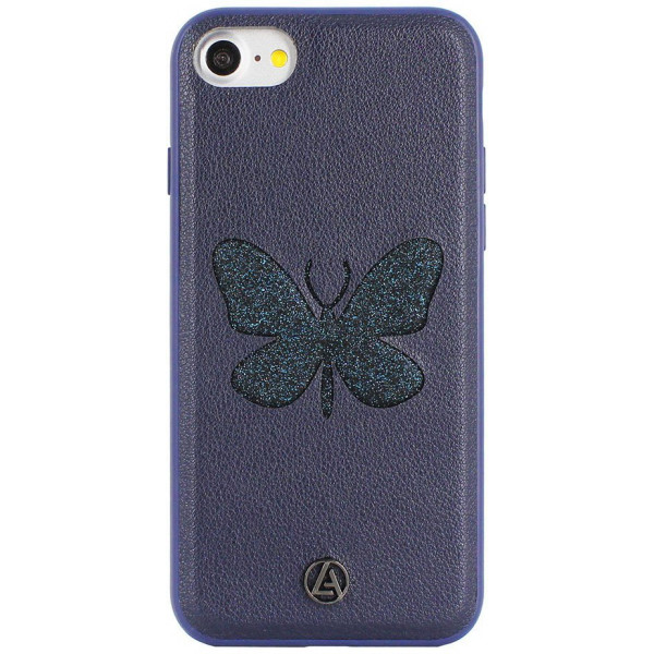 

с рисунком Luna Aristo Farfalla Blue Copper синий для iPhone 7 Plus/8 Plus