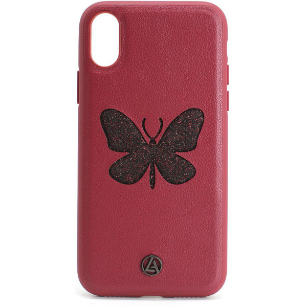 

с рисунком Luna Aristo Farfalla Skipper красный для iPhone X/XS