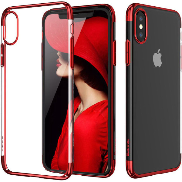 

Силиконовый Baseus Shining красный для iPhone XS