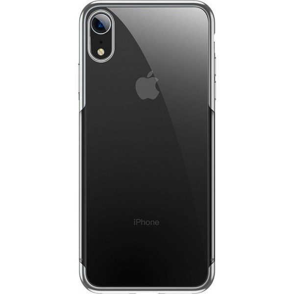 

Силиконовый Baseus Shining серебристый для iPhone XR
