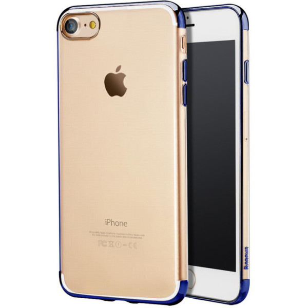 

Силиконовый Baseus Shining синий для iPhone 8/7