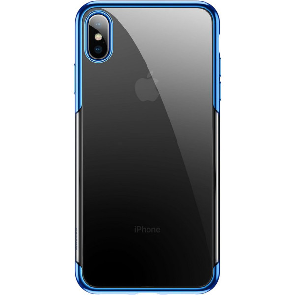 

Силиконовый Baseus Shining синий для iPhone XS Max
