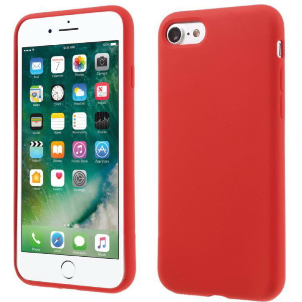 

Силиконовый Coteetci Silicone красный для iPhone 8/7