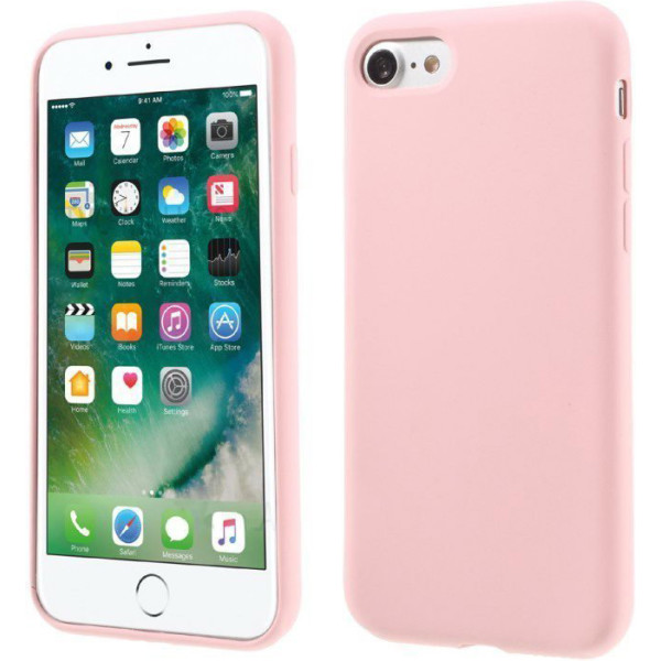 

Силиконовый Coteetci Silicone розовый для iPhone 8/7