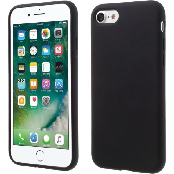

Силиконовый Coteetci Silicone черный для iPhone 8/7