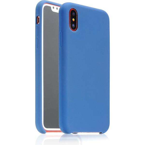 

Силиконовый Coteetci синий для iPhone X/XS