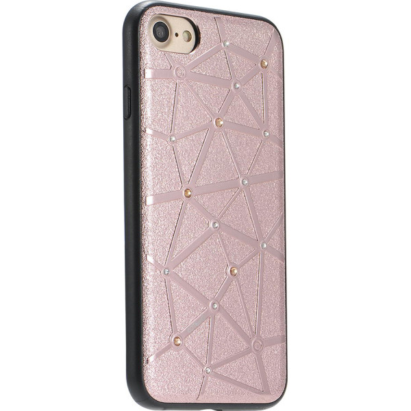

со стразами Coteetci Star розовое золото для iPhone 8/7