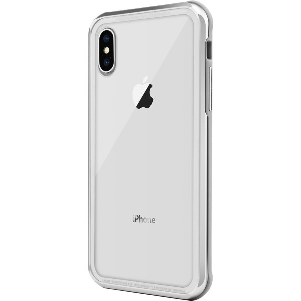 

Стеклянный Switcheasy iGlass серебристый для iPhone XS Max