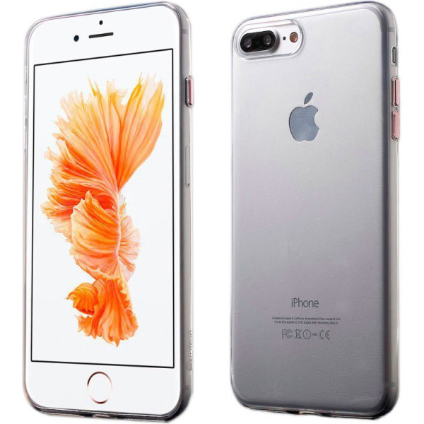 

Ультратонкий Coteetci розовое золото + прозрачный для iPhone 8/7