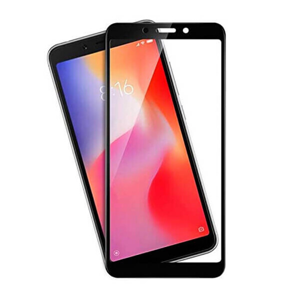 

Защитное цветное стекло Mocoson 5D (full glue) для Xiaomi Redmi 6 / Redmi 6A Черный