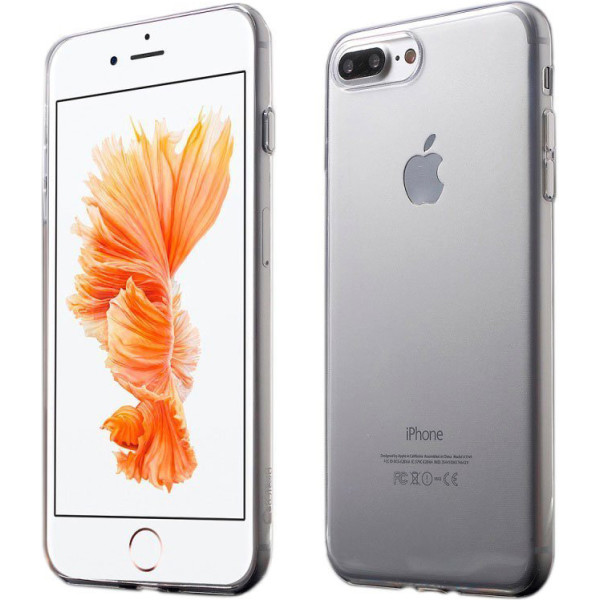 

Ультратонкий Coteetci серебристый + прозрачный для iPhone 8/7