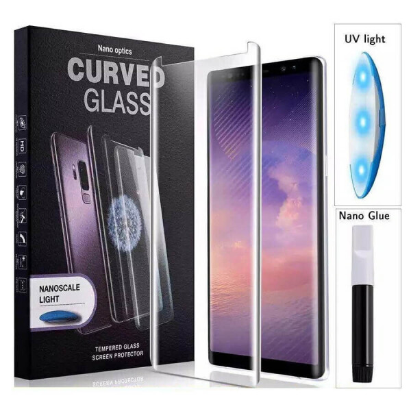 

Защитное 3D стекло UV для Samsung Galaxy S8 / S9 Прозрачный