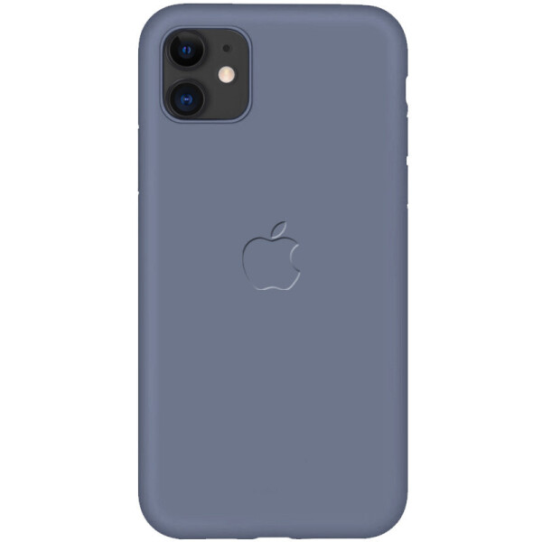

Чехол Silicone Case Full Protective (A) для Apple iPhone 11 (6.1") Серый / Lavender