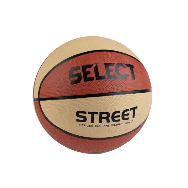 

Мяч баскетбольный SELECT Basket Street, коричнево/оранжевый, №6
