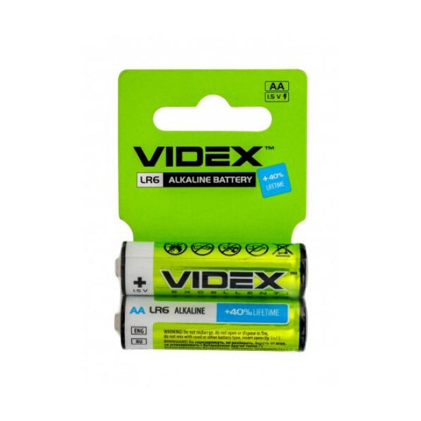

Батарейка щелочная Videx LR6 AA