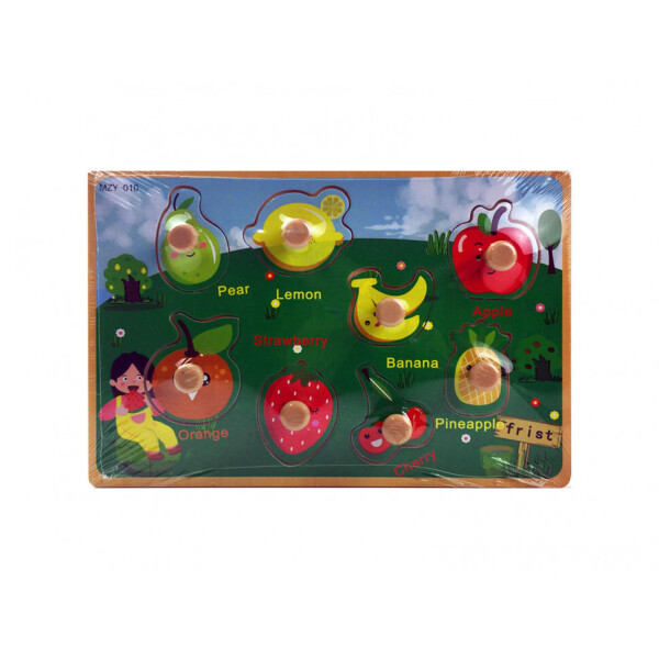 

Деревянная игрушка Рамка-вкладыш MD 2384-01 ( 2384-010 (Фрукты))