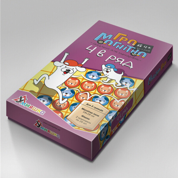 

Игра магнитная "4 в ряд" 1456