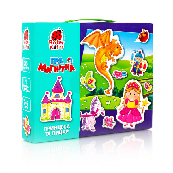 

Игра настольная "Магнитная игра. Принцесса и рыцарь" укр. RK2070-01