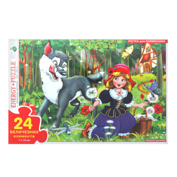 

Пазлы "Красная Шапочка" 24 ел. в кор. 82142