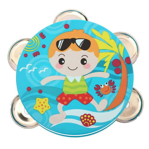 

Погремушка 3102B Бубен (Синий)