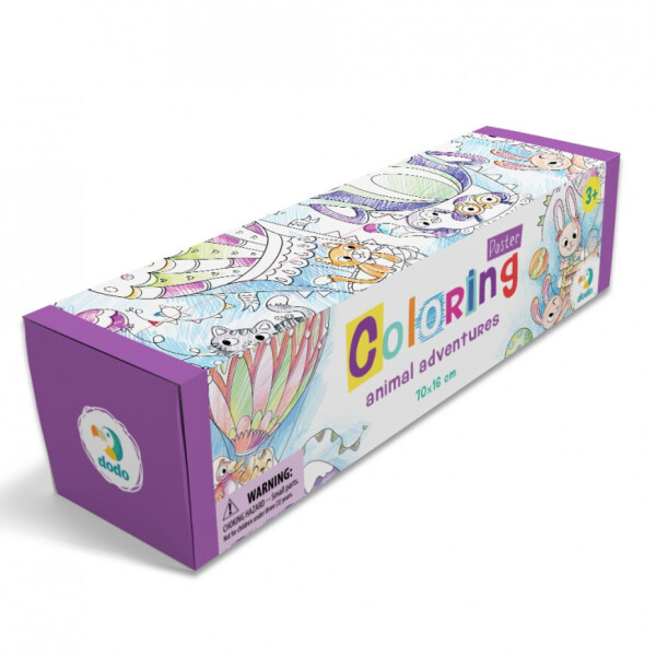 

Раскраска DoDo "Приключения животных" 300290