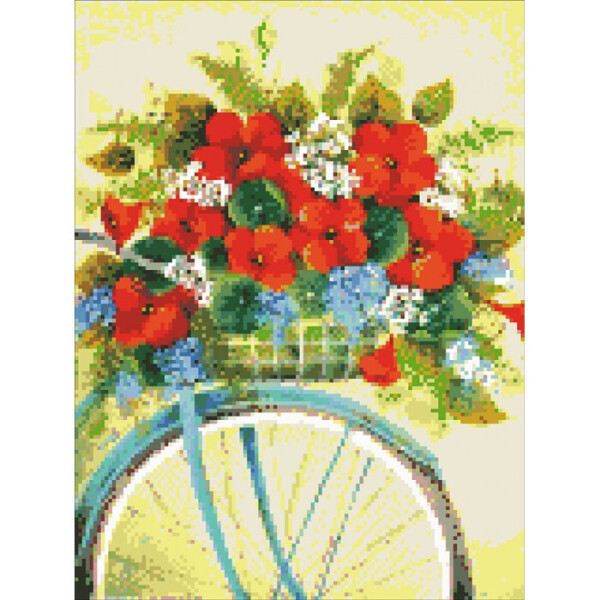 

Алмазная вышивка. "Пикник в Провансе" 30*40см AM6001