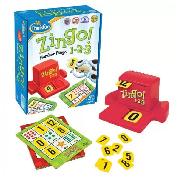 

Игра Зинго 1-2-3 | ThinkFun Zingo 1-2-3 7703-UC
