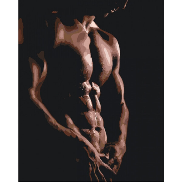 

Картина по номерам. "Женский соблазн" 40*50 KHO4530