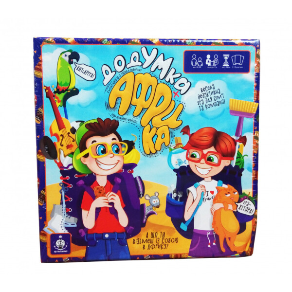 

Карточная игра "ДодУМка АФРИКА" укр. GDV-Afr-01