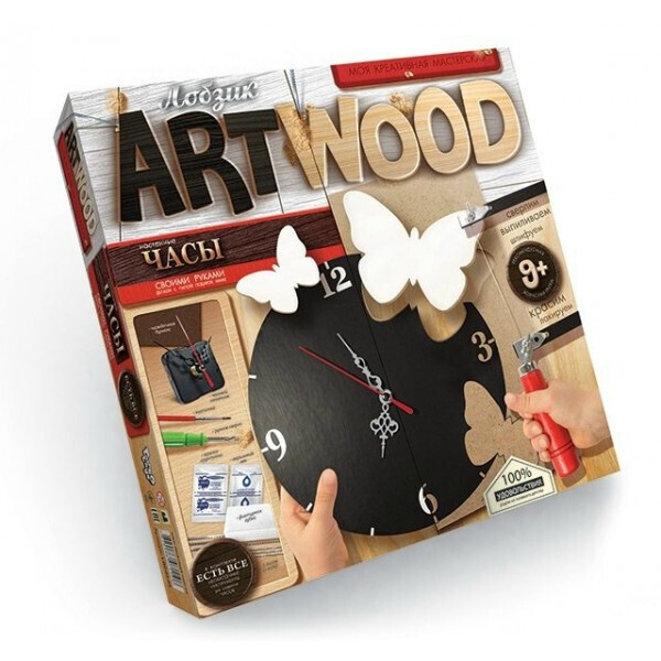 

Комплект креативного творчества "ARTWOOD" ЧАСЫ 5909