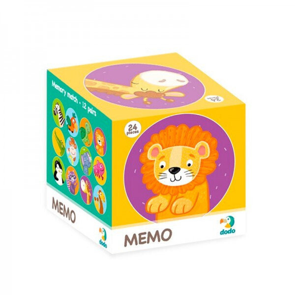 

Настольная игра DoDo Мемо "Дикие Животные" 300157
