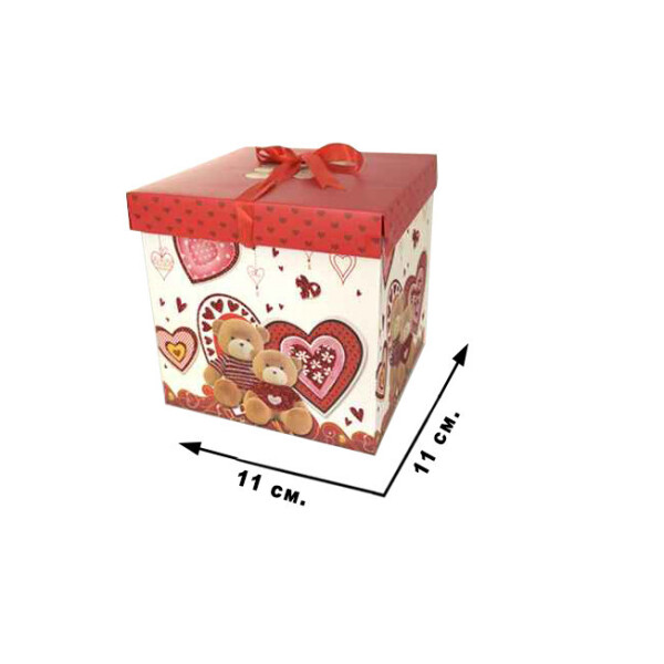 

Шкатулка бумажная CEL-142-1 (11*11 см CEL-142-1S)