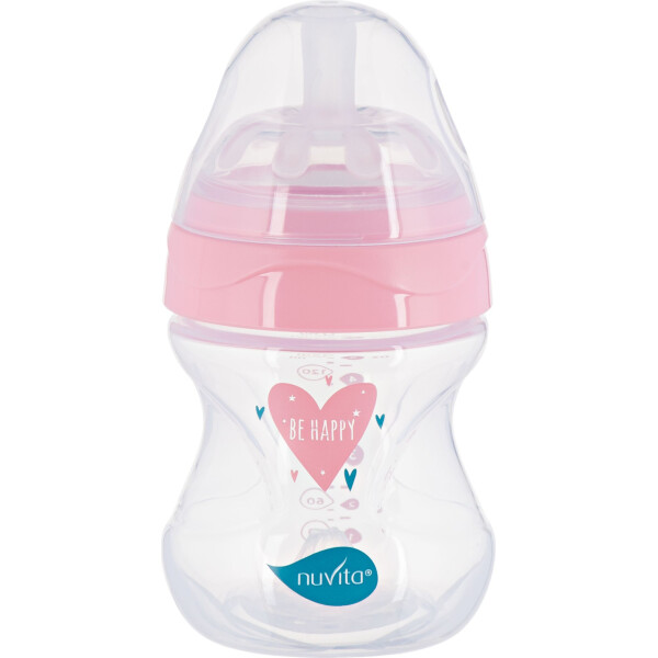 

Бутылочка для кормления Nuvita Mimic Collection 150мл розовая (NV6011ROSA)