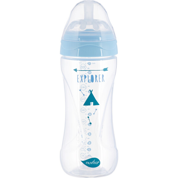 

Бутылочка для кормления Nuvita Mimic Collection 330мл синяя (NV6051AZZURO)