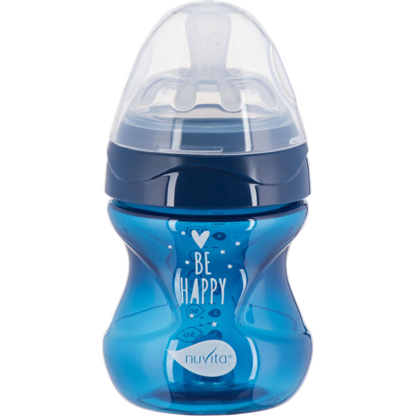 

Бутылочка для кормления Nuvita Mimic Cool 150мл темно-синяя (NV6012NIGHTBLUE)
