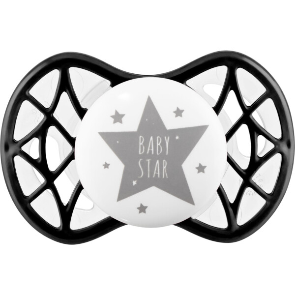 

Пустышка Nuvita Air55 Cool 0m+ "BABY STAR" черная (NV7065IB)