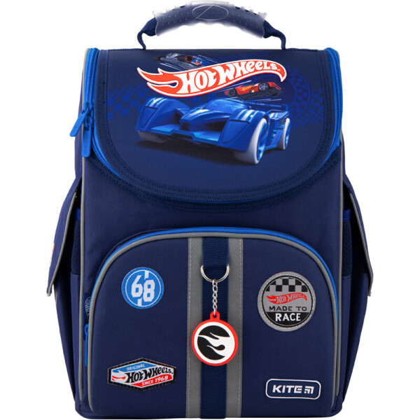 

Рюкзак (ранец) школьный ортопедический синий для мальчиков Kite Education Hot Wheels для первоклассников (HW20-501S-2)