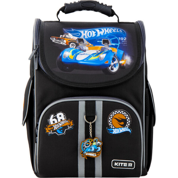

Рюкзак (ранец) школьный ортопедический черный для мальчиков Kite Education Hot Wheels для младших классов (HW20-501S-1)