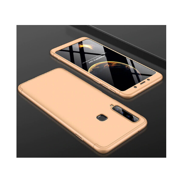 

Пластиковая накладка GKK LikGus 360 градусов для Samsung Galaxy A9 (2018) Золотой