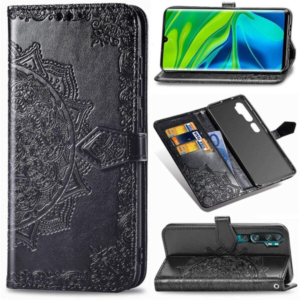 

Кожаный чехол (книжка) Art Case с визитницей для Xiaomi Mi Note 10 / Note 10 Pro / Mi CC9 Pro Черный